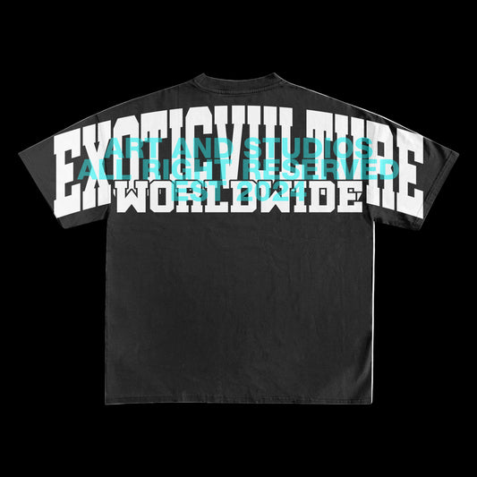 Black " WORLDWIDE" t shirt